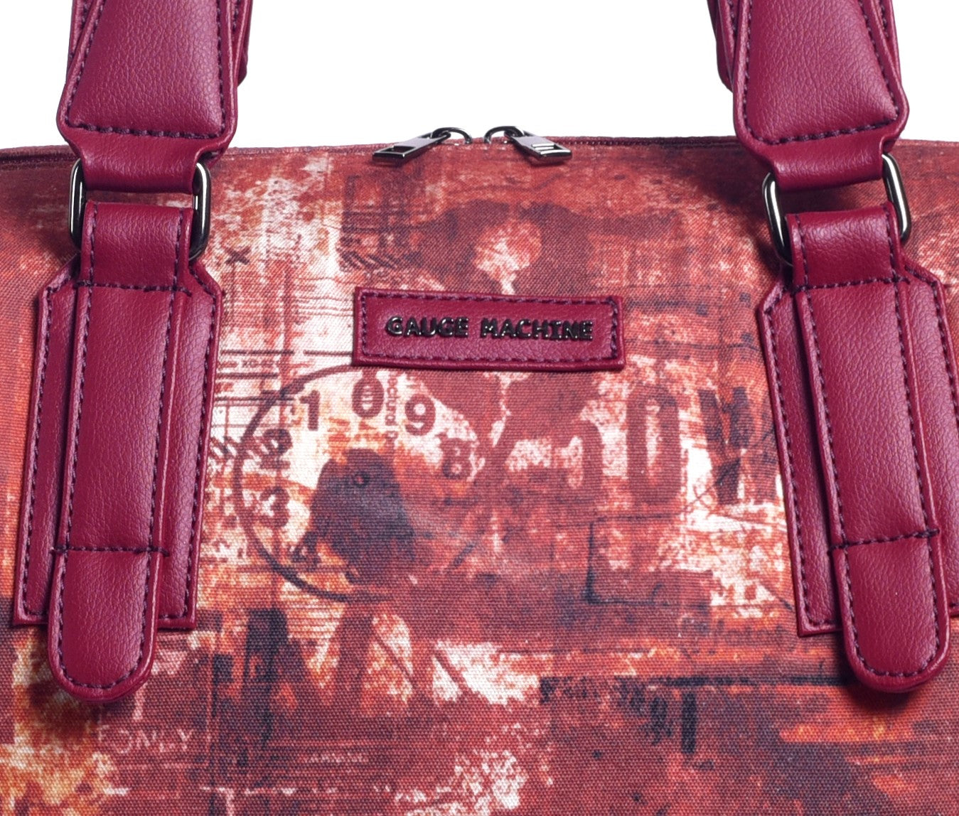 Gauge Machine Wine Duffle Day Bag