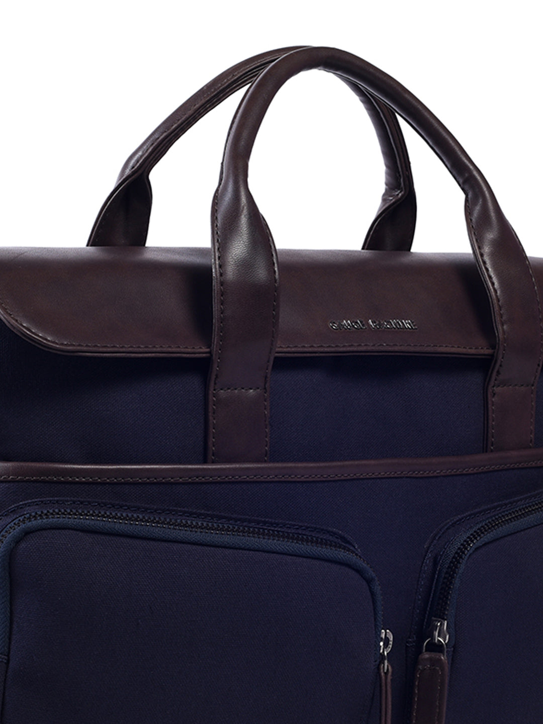 Gauge Machine 16" Navy Laptop Bag with Detachable Strap