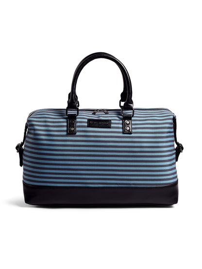 Gauge Machine Blue Stripped Beach Duffle Bag