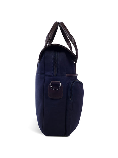Gauge Machine 16" Navy Laptop Bag with Detachable Strap