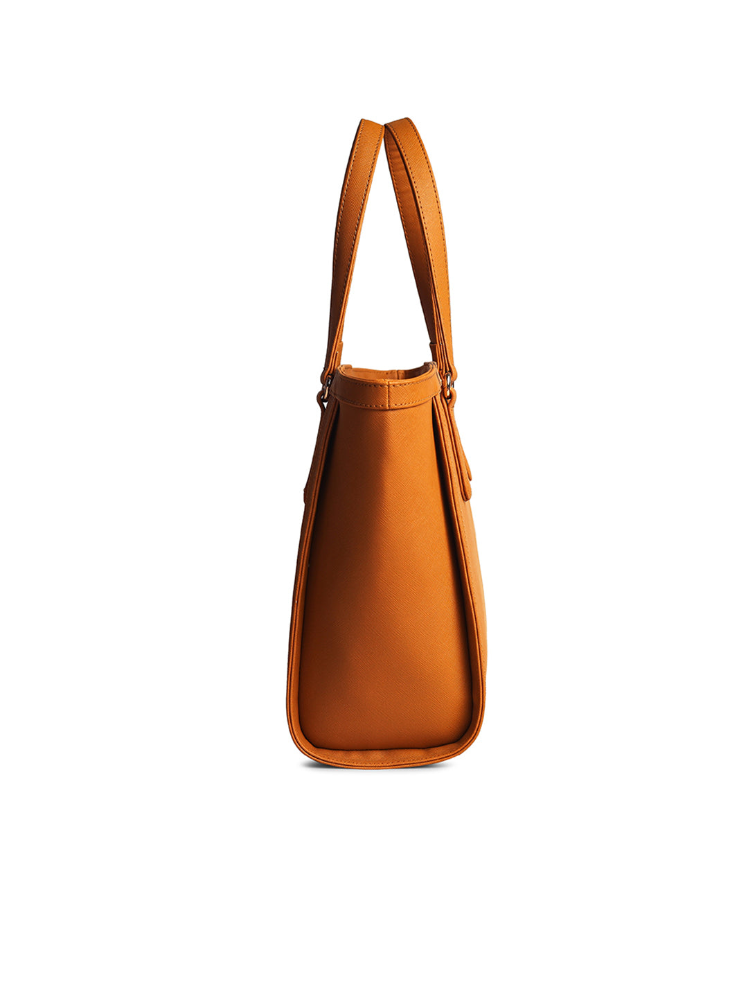 Gauge Machine Mustard Saffiano Symphony Tote Bag