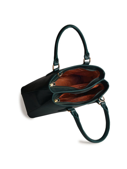 Mystique melange Green Handbag