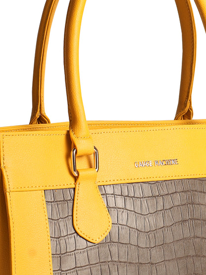 Yellow Adore Tote Bag