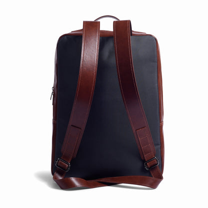 Gauge Machine Tailored Brown Backpack