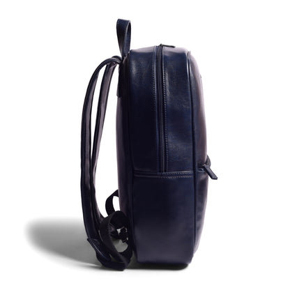 Gauge Machine Navy Blue Backpack with Front Pocket