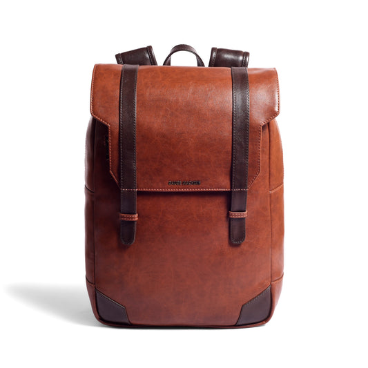 Gauge Machine Tan Travel Back with Laptop Compartment