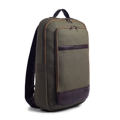 Gauge Machine Olive Backpack with Front Sleeve