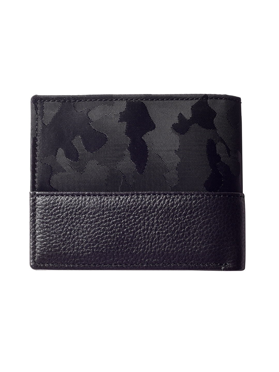 Black Camouflage Bi-fold  wallet