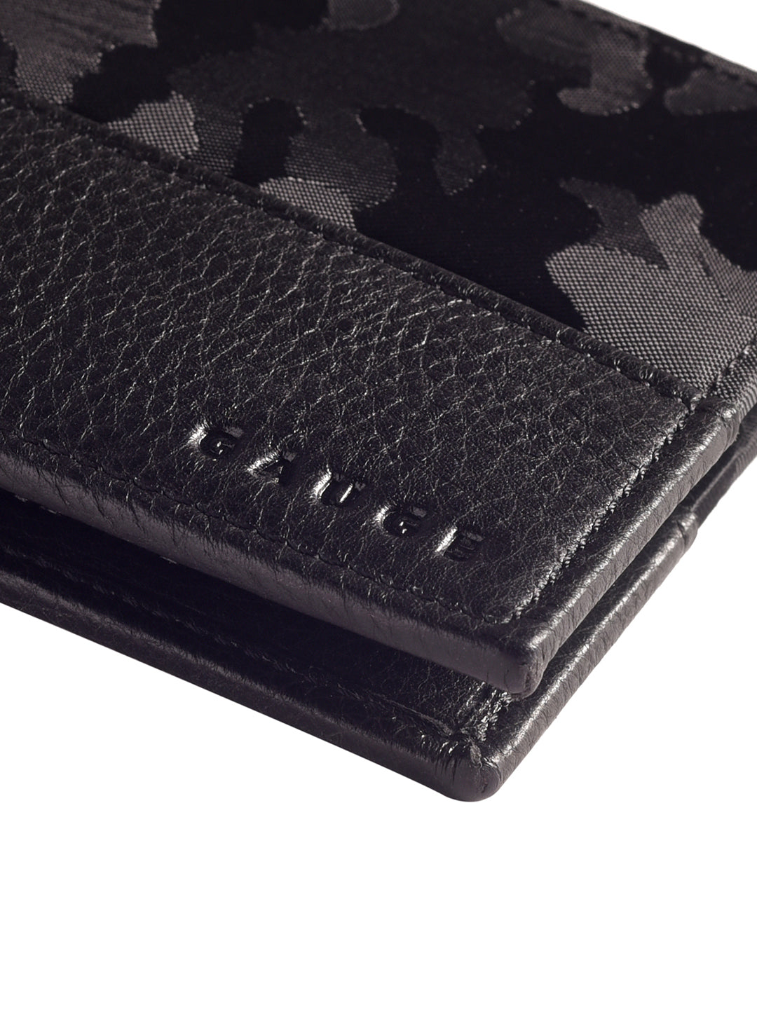 Black Camouflage Bi-fold  wallet