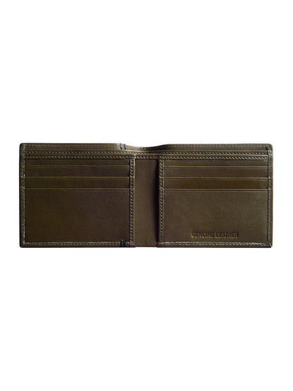 Olive colour Bi-fold  wallet