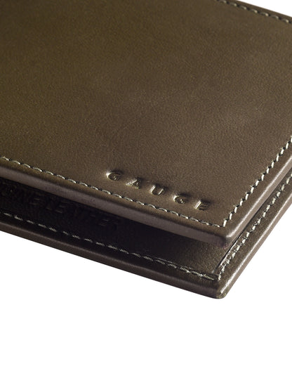 Olive colour Bi-fold  wallet