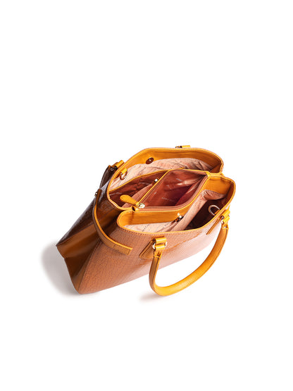 Tan Chic Noir Handbag